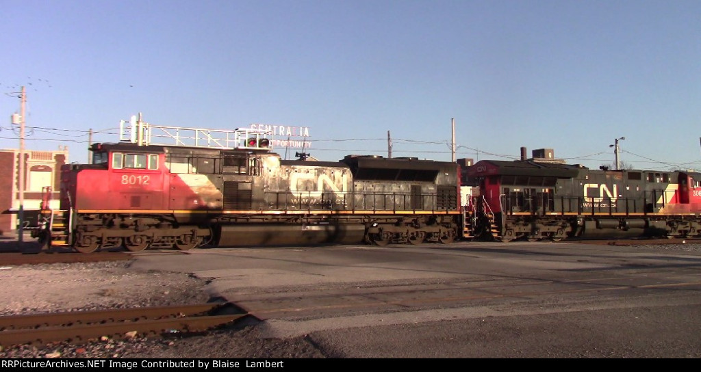 CN grain train